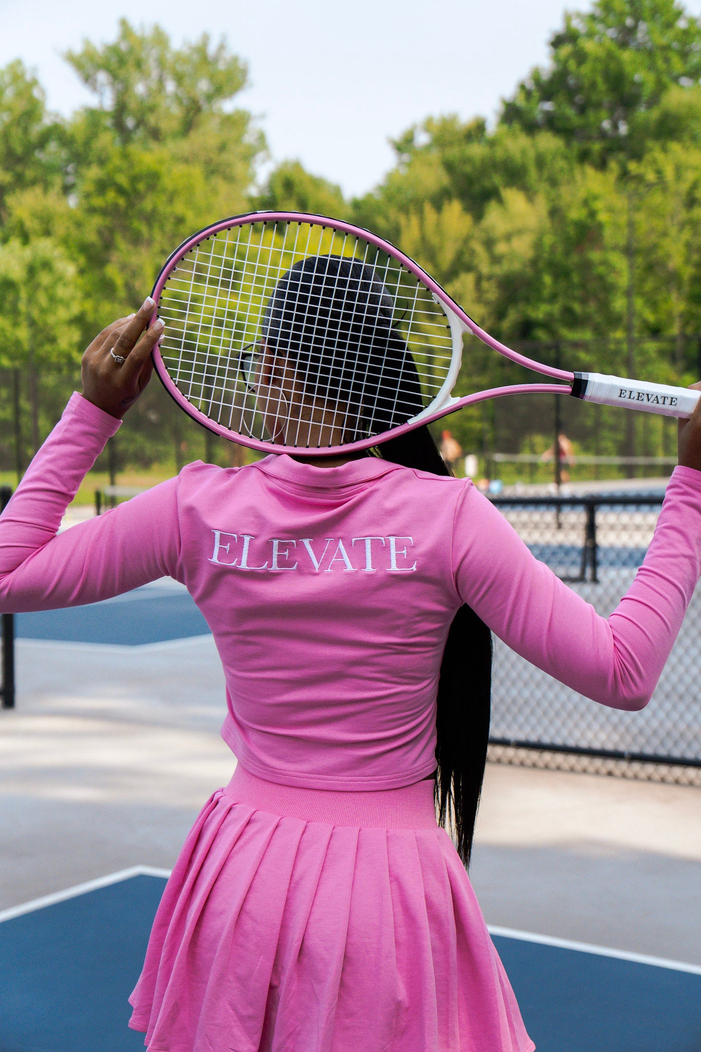 Pink Elevate Skirt Set